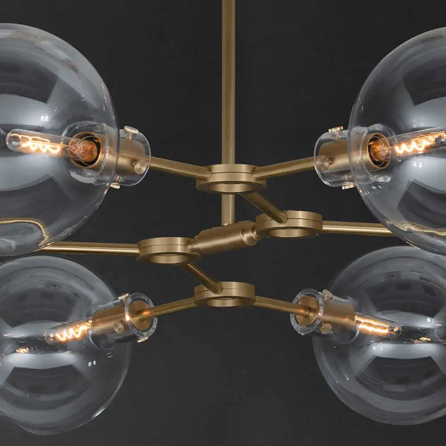 ORA 8 ROUND CHANDELIER