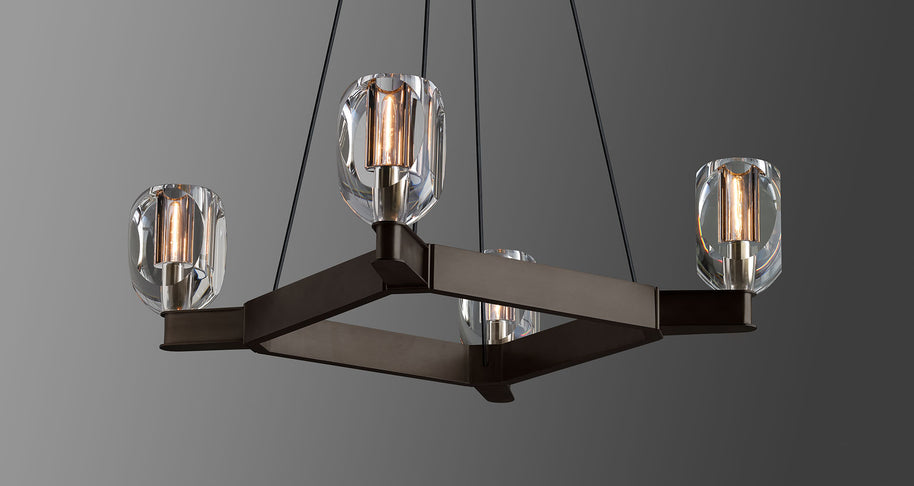 Chartier Square Chandelier