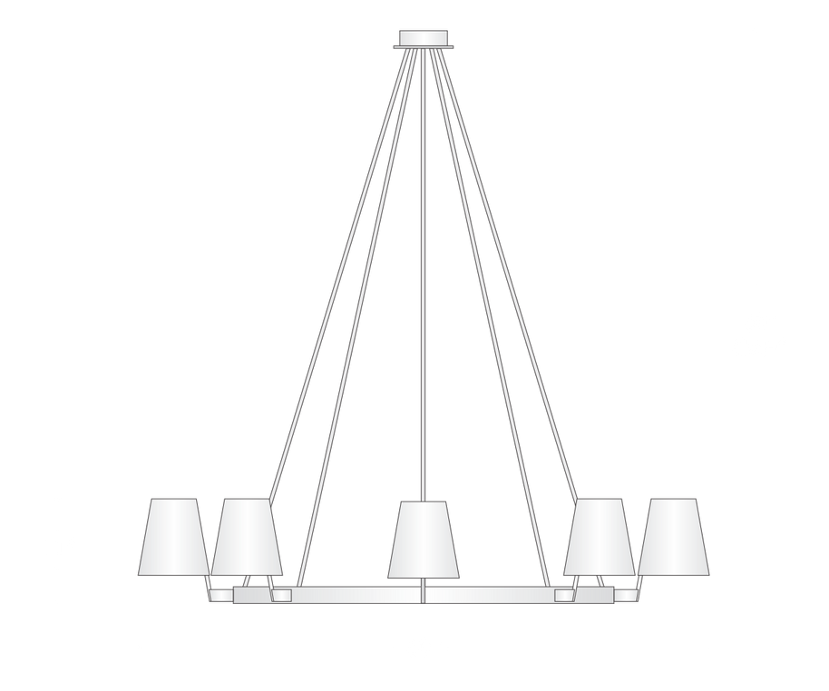 Corniche Circular Chandelier