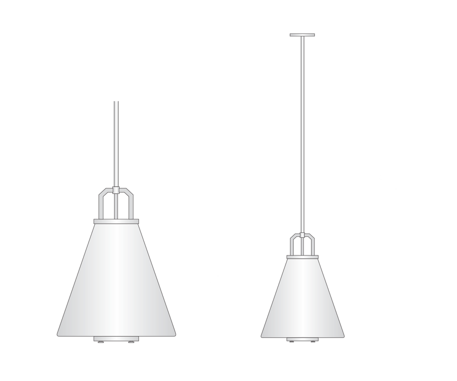 Bouillant Funnel Pendant