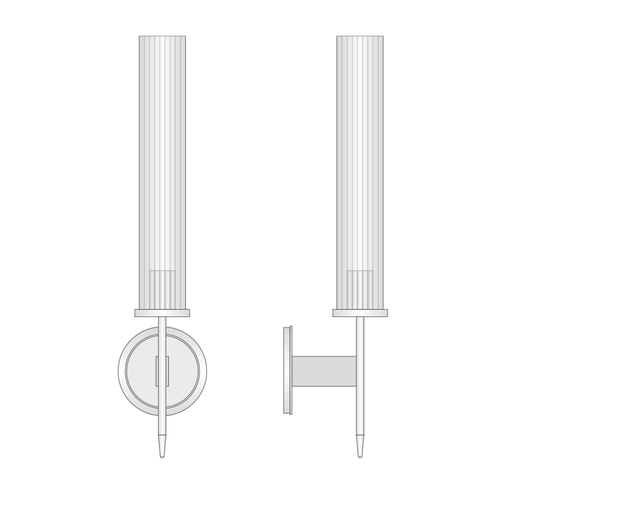 Alouette Outdoor Sconce