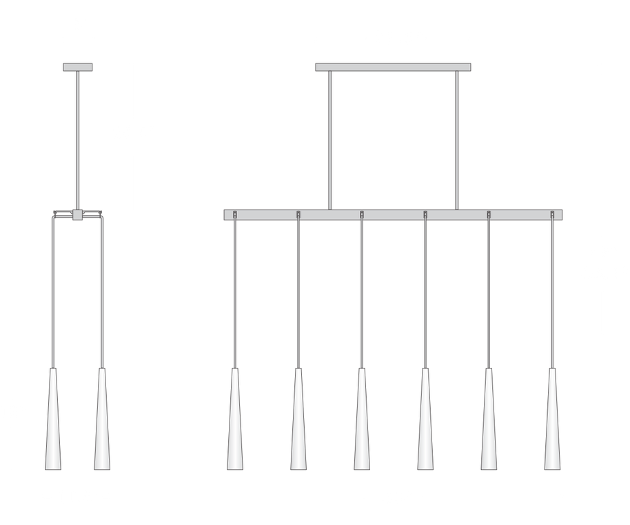 Apollinaire Linear Chandelier