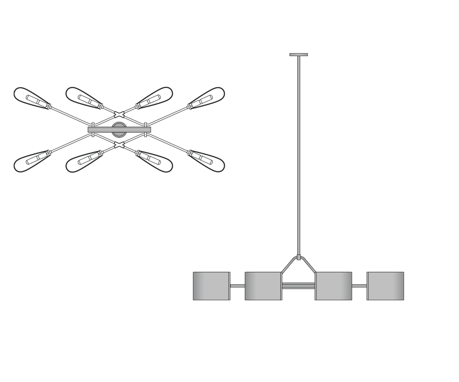 Dessay Linear Chandelier