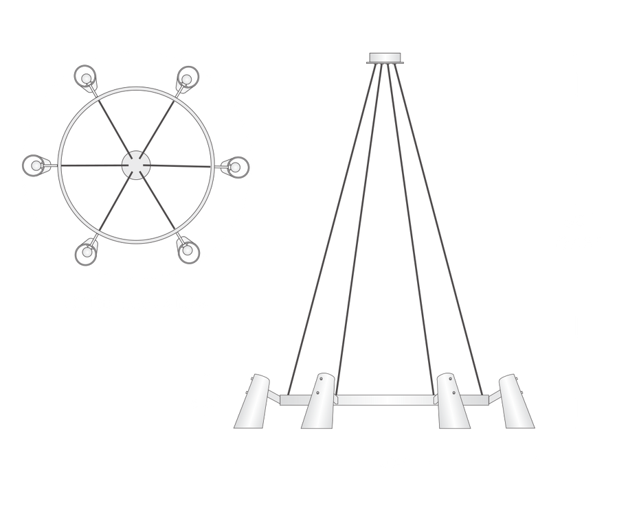 Valette Circular Chandelier