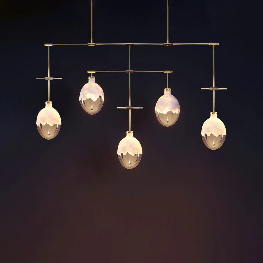 GLOW 5 CHANDELIER