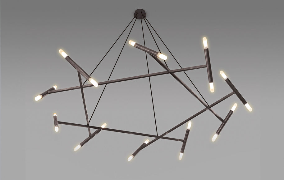 Le Pentagone Chandelier