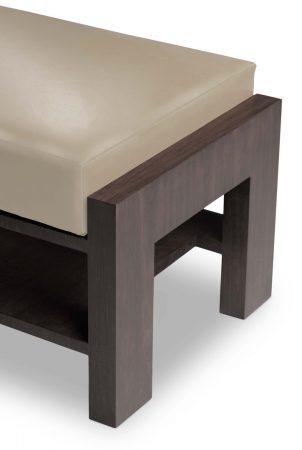 SUMMIT RIDGE OTTOMAN W 3 LEGS