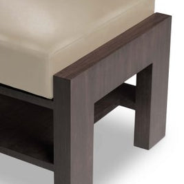 SUMMIT RIDGE OTTOMAN W 3 LEGS