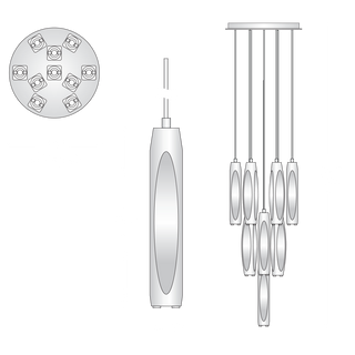 Chartier Circular Chandelier