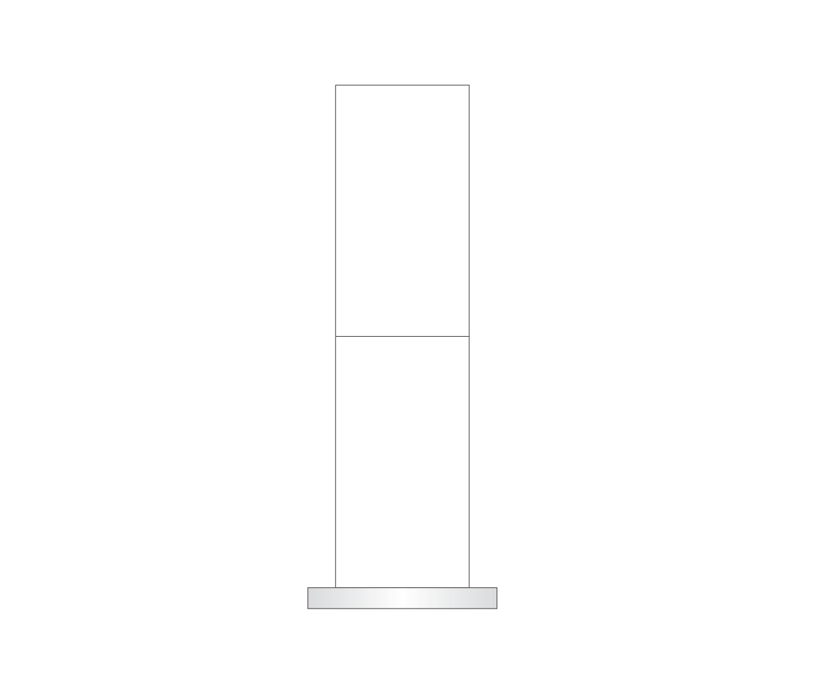 Glacon Rectangular Table Lamp