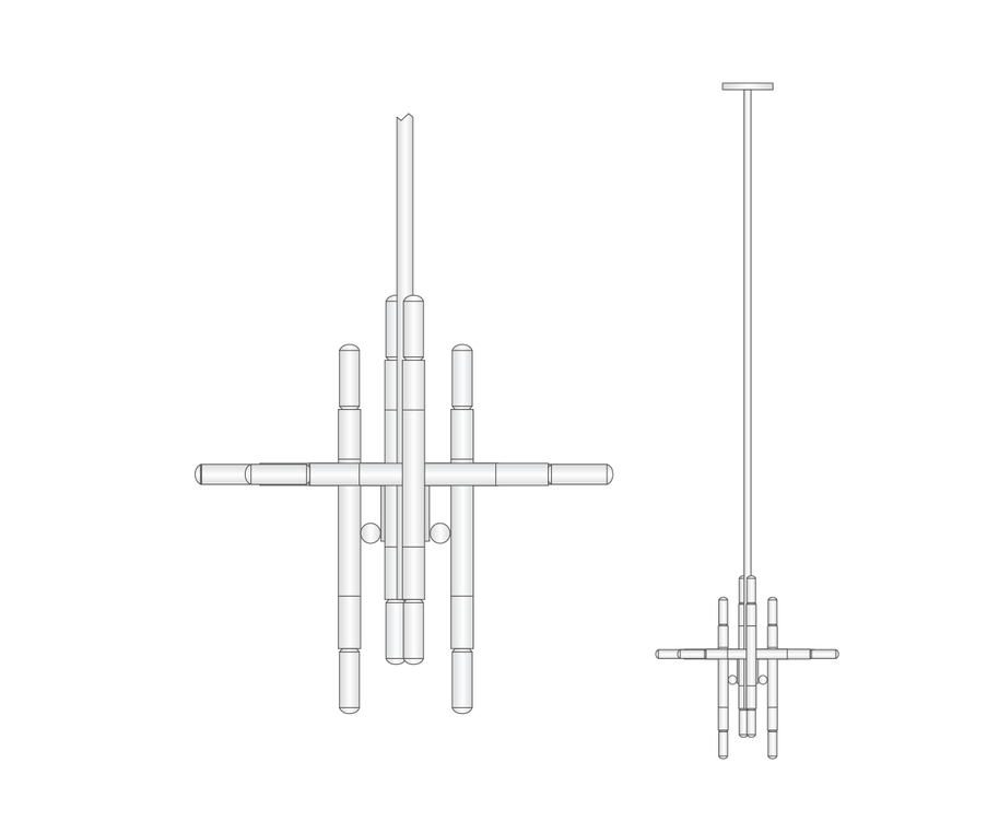 Le Pentagone Pendant