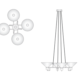 Lauriston 4 Light Pendant