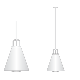 Bouillant Funnel Pendant