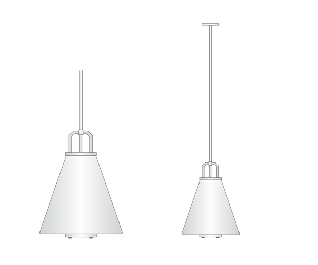 Bouillant Funnel Pendant