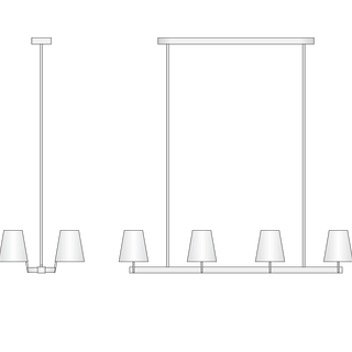 Corniche Linear Chandelier