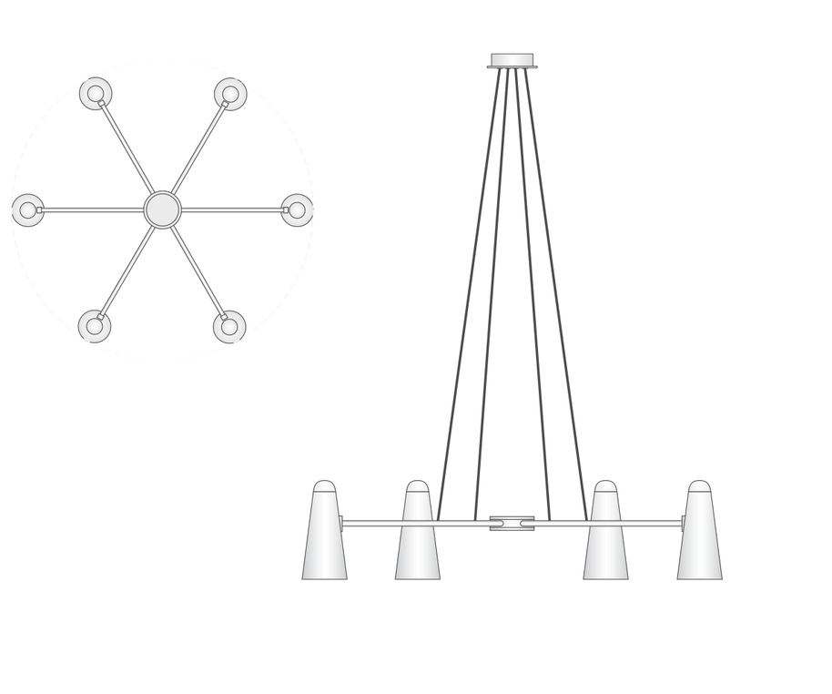 Montfaucon Chandelier