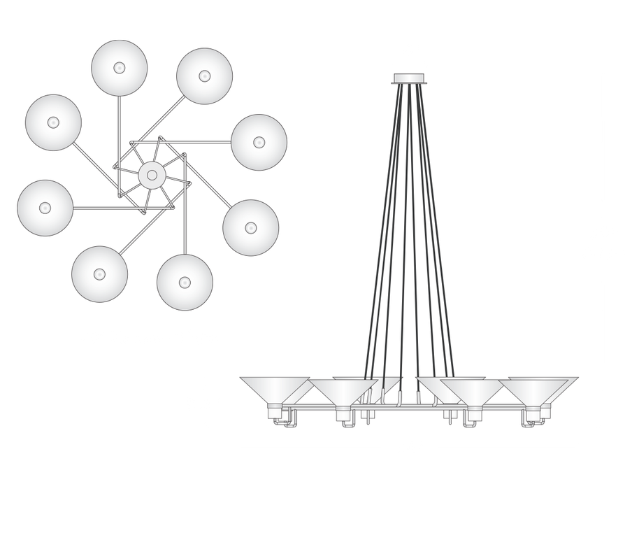 Lauriston Circular Chandelier