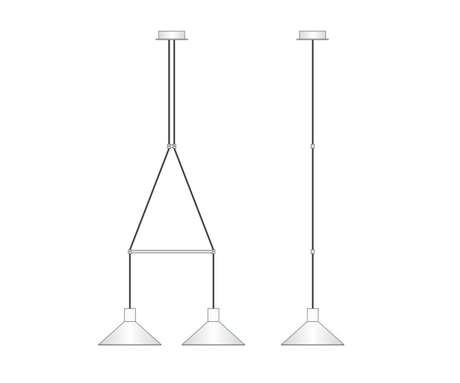 Lauriston 2 Light Pendant
