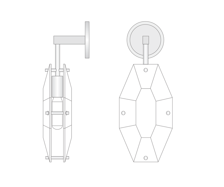 Francaix Sconce