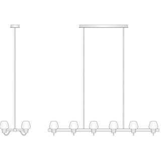 Montalembert Linear Chandelier