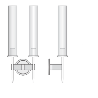 Alouette Double Sconce