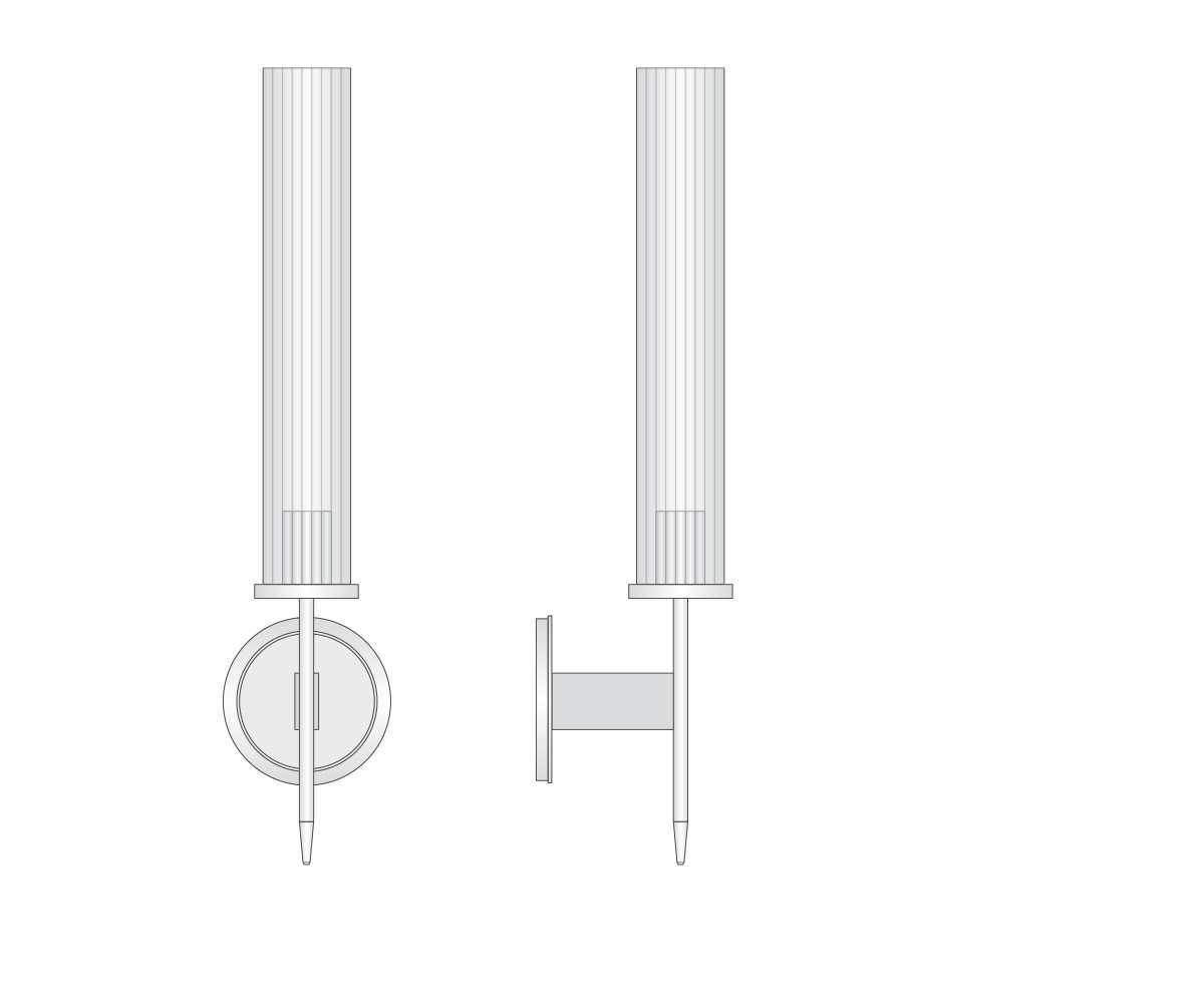 Alouette Outdoor Sconce