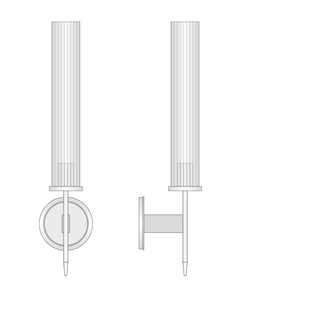 Alouette Outdoor Sconce