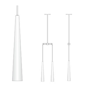 Apollinaire 2 Light Pendant