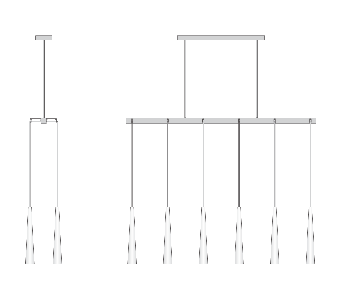 Apollinaire Linear Chandelier