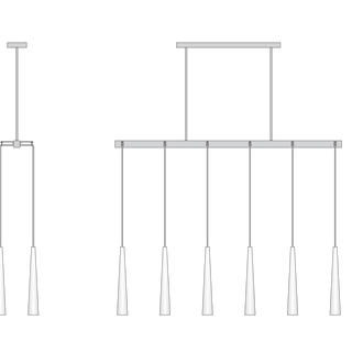 Apollinaire Linear Chandelier