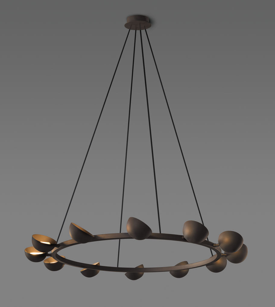 Avion Circular Chandelier - 12 Light