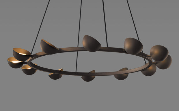 Avion Circular Chandelier - 12 Light