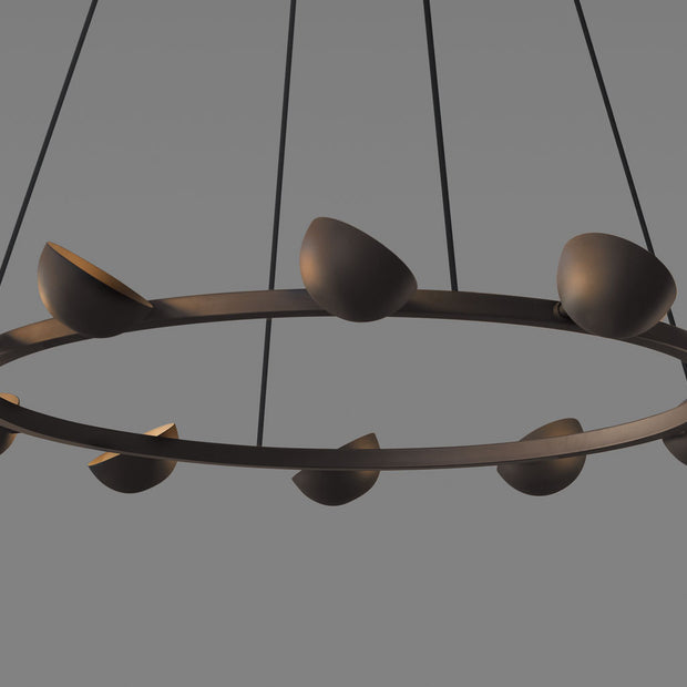Avion Circular Chandelier - 12 Light