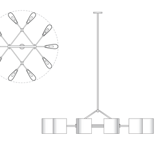 Dessay Circular Chandelier