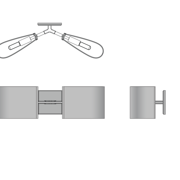 Dessay Double Sconce