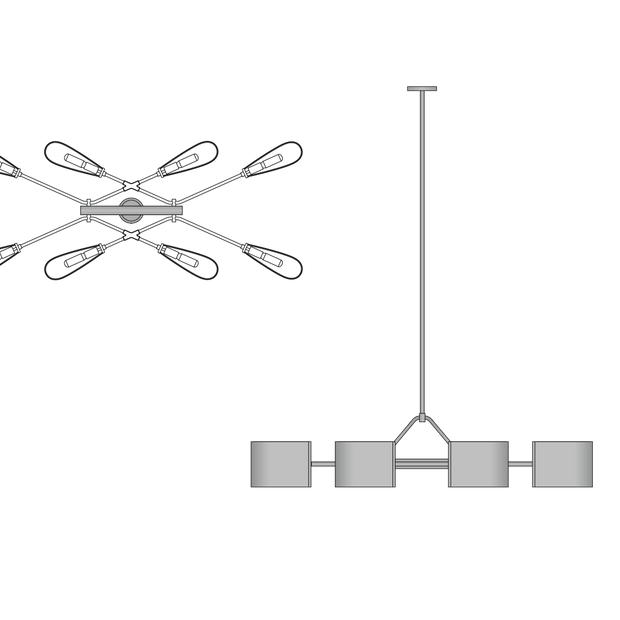 Dessay Linear Chandelier