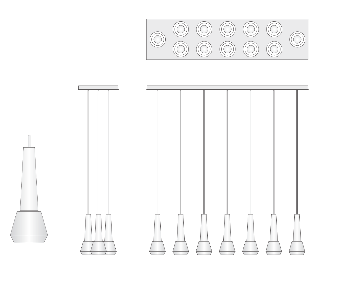 Fontenay Linear Chandelier