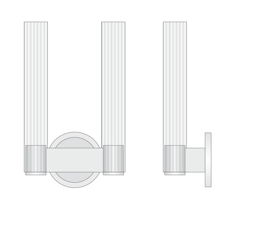Pastis Double Sconce