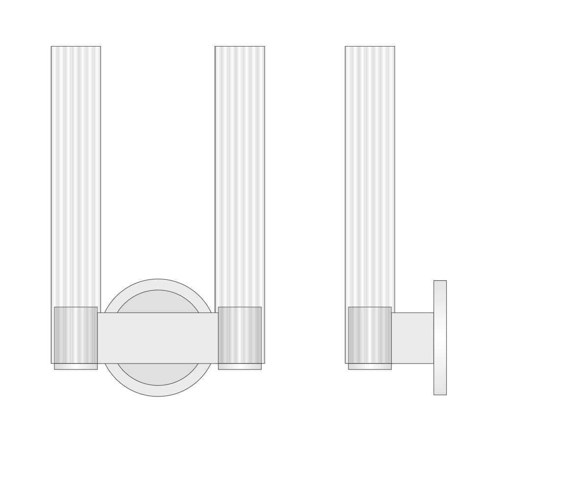 Pastis Double Sconce