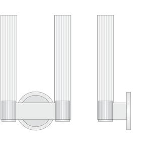 Pastis Double Sconce