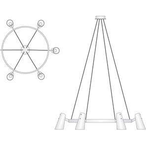 Valette Circular Chandelier