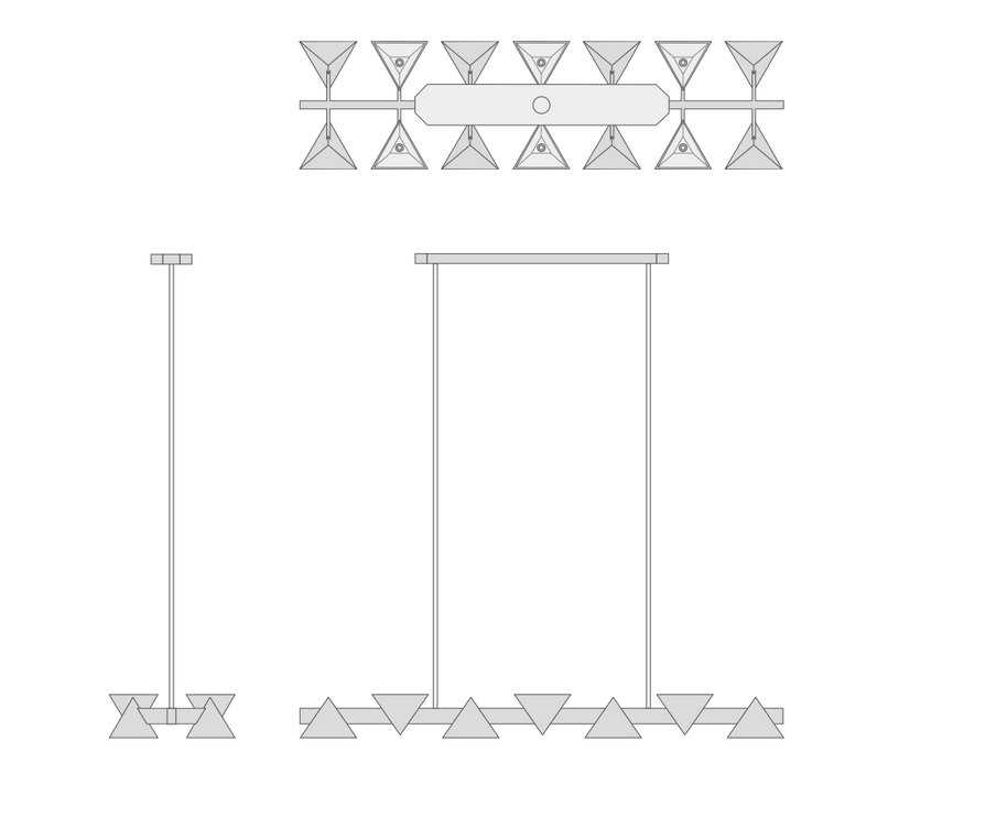 Vichy Linear Chandelier