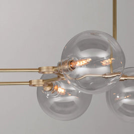 ORA 8 ASYMMETRICAL CHANDELIER