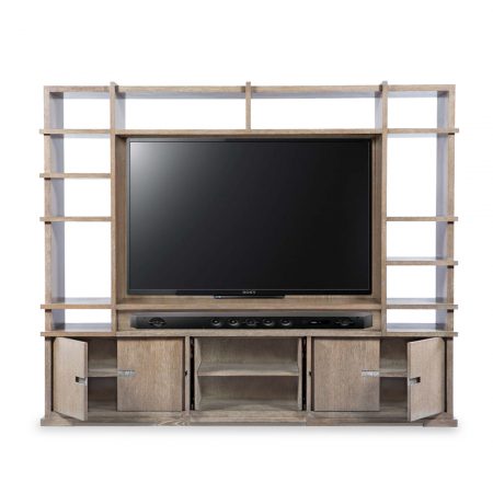 BRUNO BOOKCASE AND AV CABINET