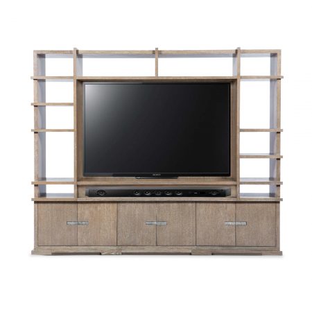 BRUNO BOOKCASE AND AV CABINET
